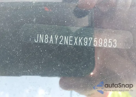 2019 Nissan Armada Platinum z USA, uszkodzony, nr VIN JN8AY2NEXK9759853